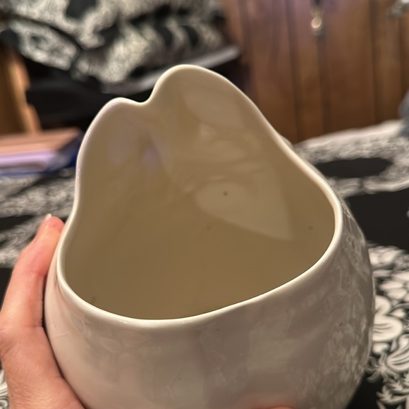 Lund 1998 Glossy and bisque Face vase - Picture 4 of 5